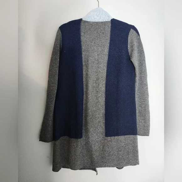 Cashmere Cashmere open color block cardigan size S 100%cashmere NWOT - Picture 3 of 12